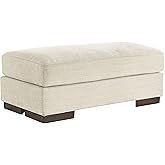 Signature Design by Ashley Maggie Contemporary Accent Ottoman, Off White
