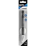 X-Acto X2000 No-Roll Rubber Barrel Knife with #11 Replaceable Blade and Safety Cap (X3724)