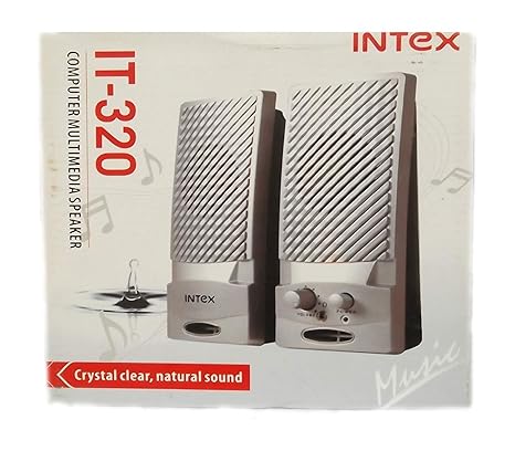 intex computer multimedia speaker 2.0