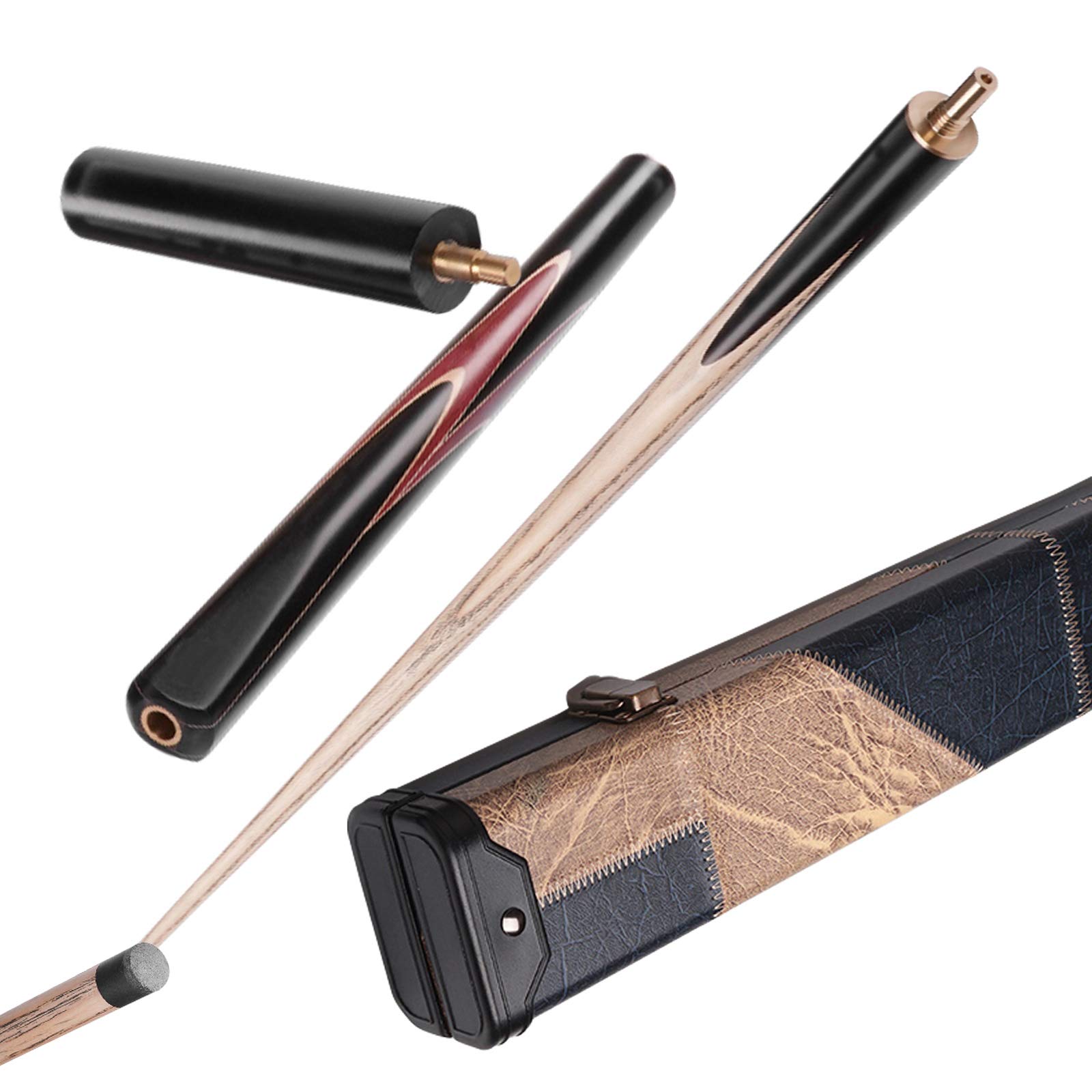 AILILI Billiard Cue Sticks,3/4 Pool Cue,Billiard Cue Sticks 145cm, Completely Straight,Billiards Acc