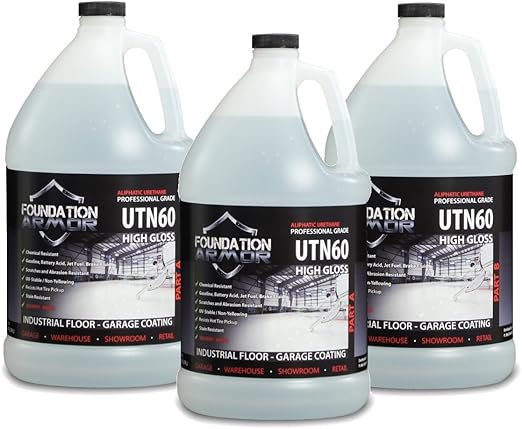 Amazon Com 3 Gal Utn60 Clear High Gloss Aliphatic Urethane