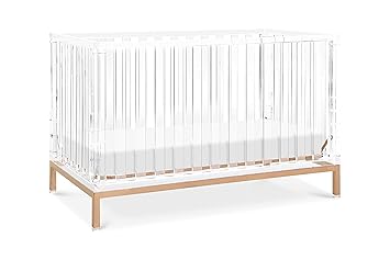acrylic baby crib