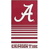 Northwest Alabama Crimson Tide NCAA Striped Jacquard Beach Towel 36 x 72 Inches