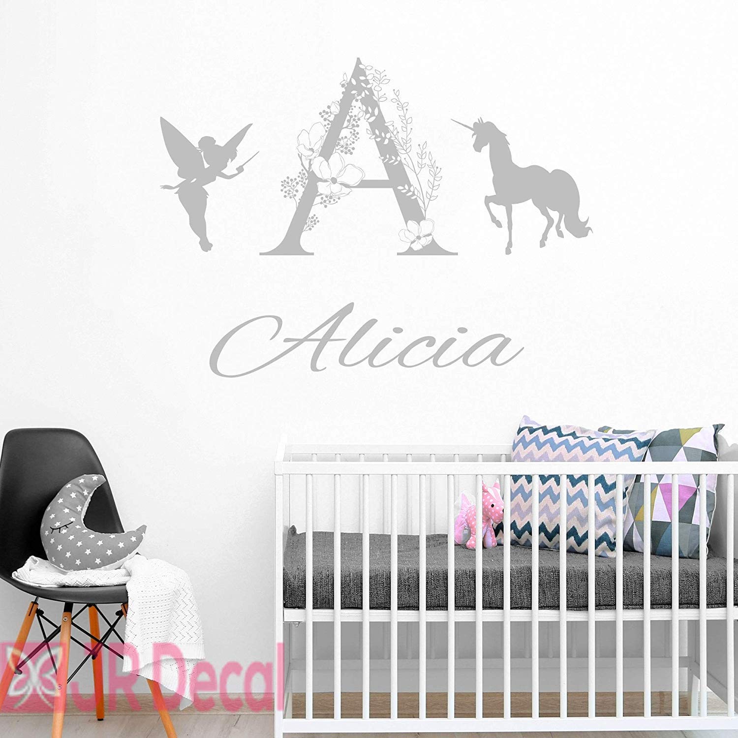 girls nursery stickers