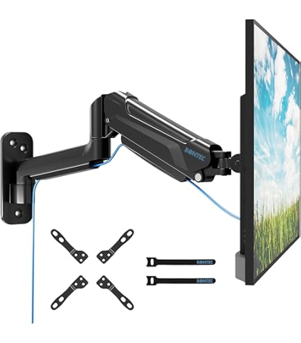 (未使用･未開封品)　Chief Flat Panel Dual Vertical Monitor Arm Wall Mount KWD230B - Mounting kit (dual articulating arm) for 2 LCD displays - black - wall- og8985z Chief Dual Arm Wall Mount, Vertical Dual Monitor KWD230B