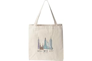 Moonlight Makers 100% Cotton Canvas, Natural Tote Bag, Full-Color Tote, Funny Design - Location