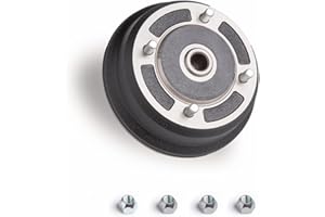 Baxzl 41038-0034 Front Brake Drums for Kawasaki Mule 3000 2001-2008 Mule 3010 2001-2008 Mule 4000 2009-2022 Mule 4000 Trans 2018-2021 Mule 4010 2009-2023 Mule 4010 Trans 2015-2023 Replace 41038-1345