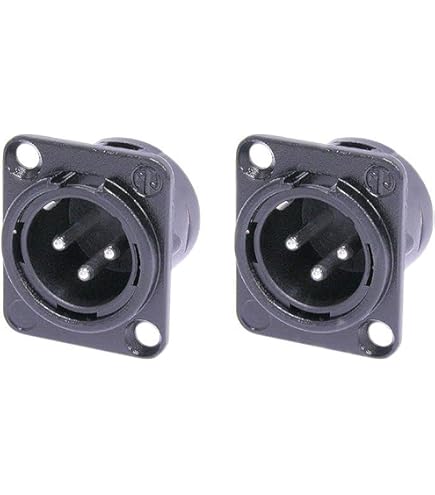 Amazon.com: (2) Two Genuine NEUTRIK NJ3FP6C-BAG 1/4