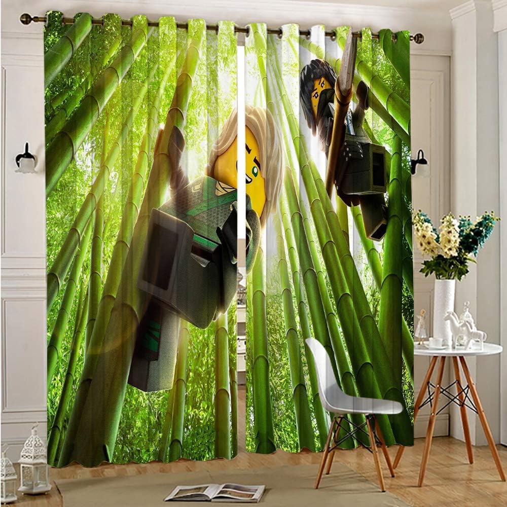 L84 Inch Grommet Top Blackout Curtains 