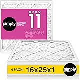 Simply Filters 16x25x1 MERV 11, MPR 1000 Air Filter