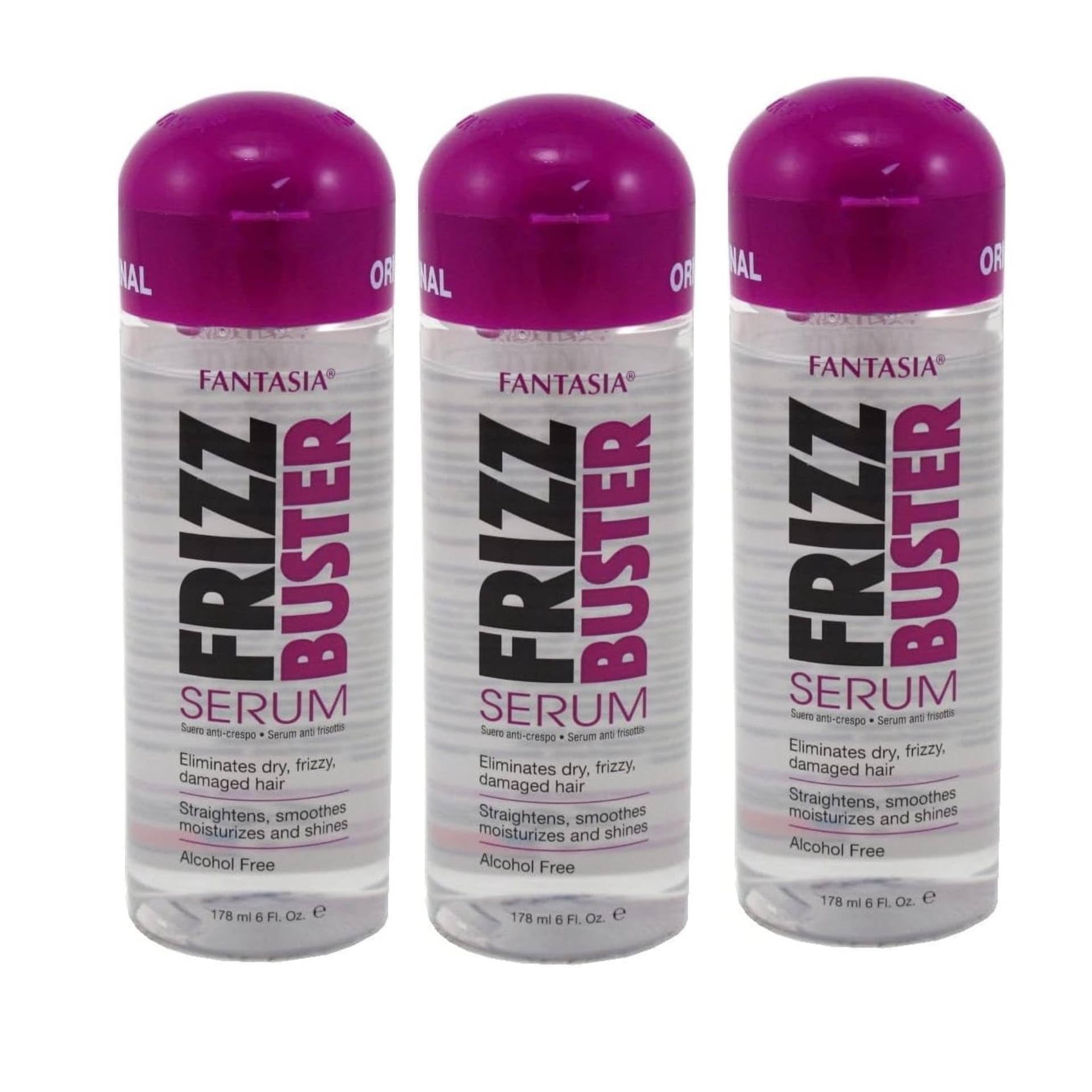 Fantasia Frizz Buster Serum 6 oz. Bonus (Pack of 3)