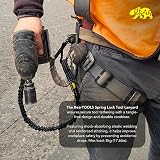 BearTOOLS Tool Lanyard 8KG Max Load 90cm Shock Cord Carabiner Fall Restraint view 5