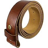 Gelante Genuine Full Grain Leather Belt Strap without Belt Buckle