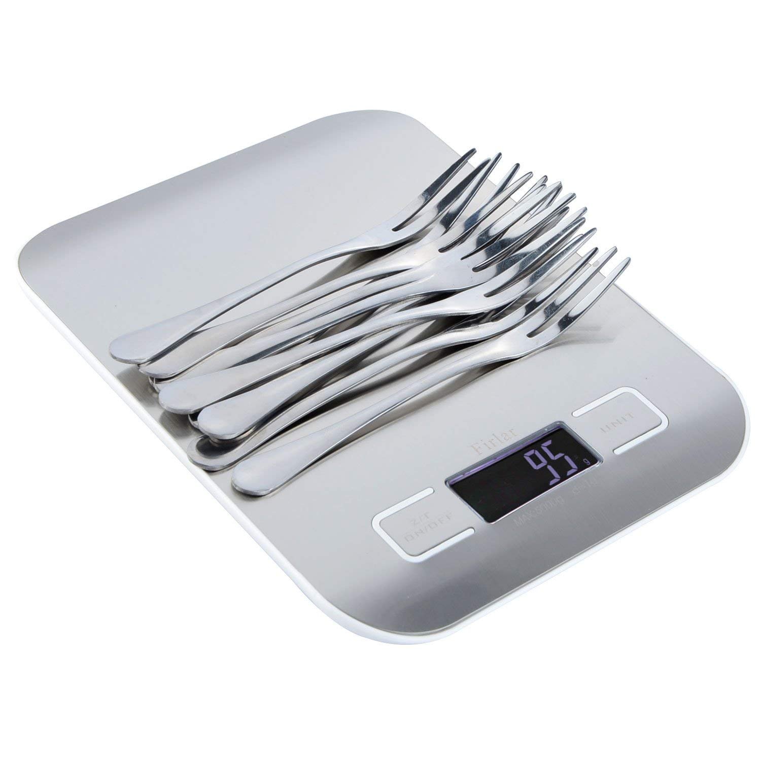 Firlar Stainless Steel Fruit Forks Flatware Set for Cake Salad Cocktail Dessert Set of 10