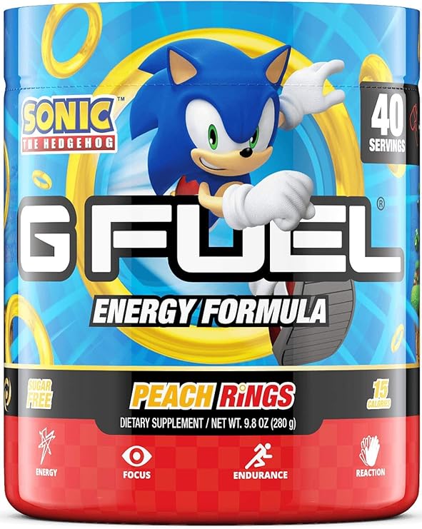 Peach Rings (40 Servings) Elite Energy 