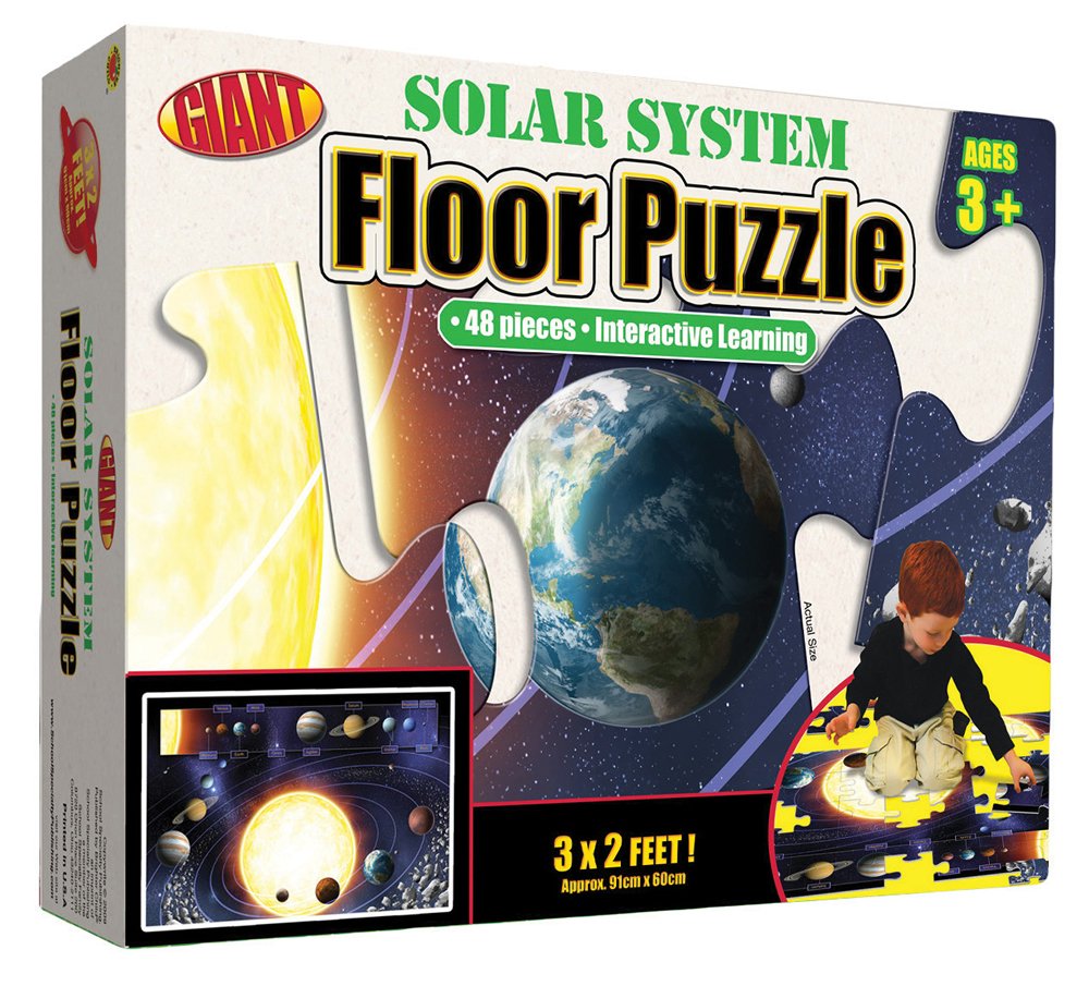 solar system floor puzzle