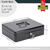 Burg Wachter CB04BK Black Security Box 300mm Removable Tray 2 Keys view 5