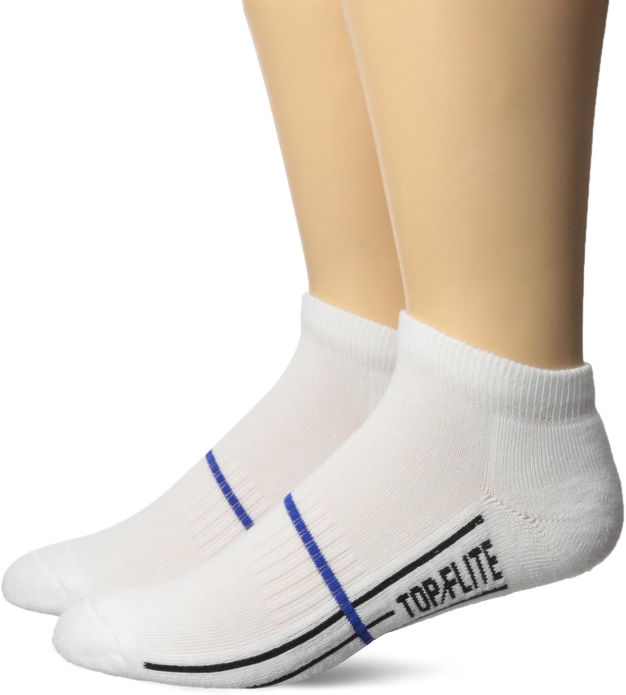 Top Flite mens Sport Performance Arch Support Low Cut Ultra Dri 2 Pair