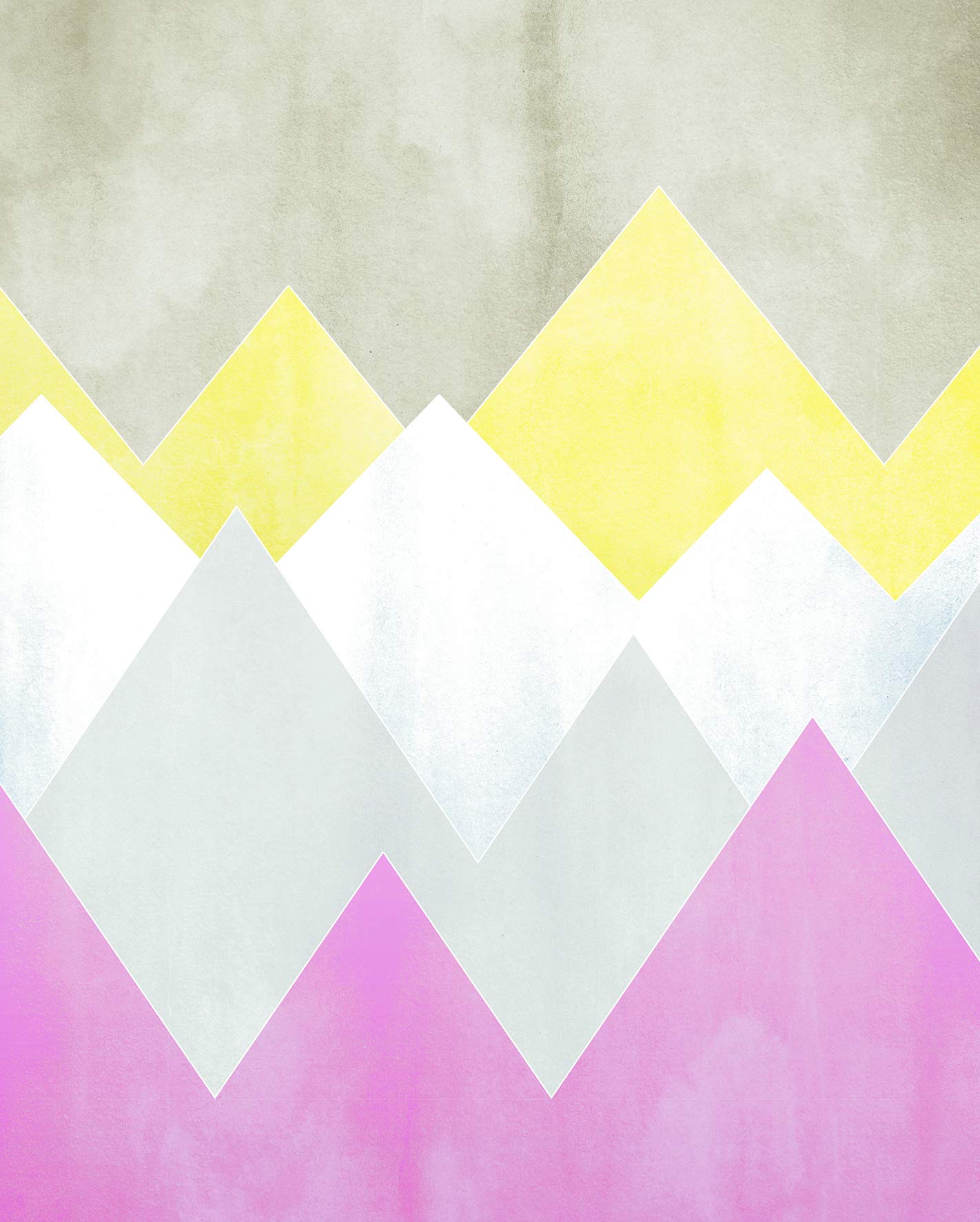 Komar Wall Picture | Sunrise Mountain Spring | Poster Picture Living Room Bedroom Decoration Art Print | No Frame | P110A1-40x50 | Size: 40 x 50 cm (Width x Height)