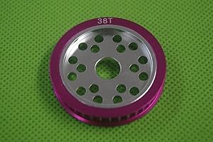Hobbypower CNC Metal 38t Pulley Gear for Sakura D3 Cs S 1/10 Drift Racing Car