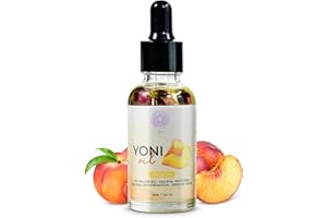MAGIC V STEAM Magic V Yoni Oil for Women – Organic Feminine Care Vaginal Moisturizer, pH Balance & Odor Control, Soothes Ingrown Hair & Razor Bumps - Peach Scent
