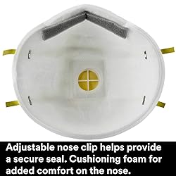 3M 8210V Particulate Respirator with Cool Flow