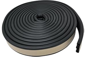 ESI Super Cap Seal XL 7m (5.4cm Width x 1.27cm Height x 7m Length) EPDM Rubber for Truck Caps and Camper Shells