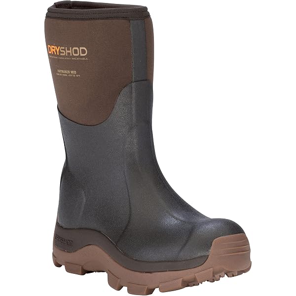 Ariat Men\'s Conquest Neoprene Wellington Hunting Boots Size 10EE Muck Boots Ariat Conquest Rubber Western Muck Boot 10021517 | Square  main image 4