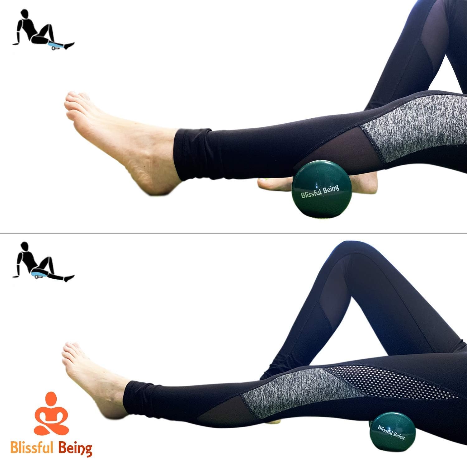 Plantar Fasciitis Foot and Leg Massager Roller - Hot or Cold Foot Roller for Plantar Fasciitis Foot Pain Relief: Health & Personal Care