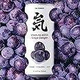 GENKI FOREST Flavored Sparkling Water, Grape Delight, 11.15 fl oz Cans(pack of 24)