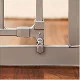 Regalo Extra Wide Baby Gate Doorways and Stairs 73.6-122 cm White view 6