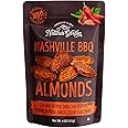 Nature's Garden Nashville BBQ Almonds, 4 oz (Pack of 6) - Spicy Snacks, Flavored Nuts Snack Pack, Seasoned Bulk Almonds, Gluten Free Almonds, Healthy Snacks for Adults