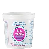 E-Z Mix 70086 2 1/2 Quart Cup, 25 Pack