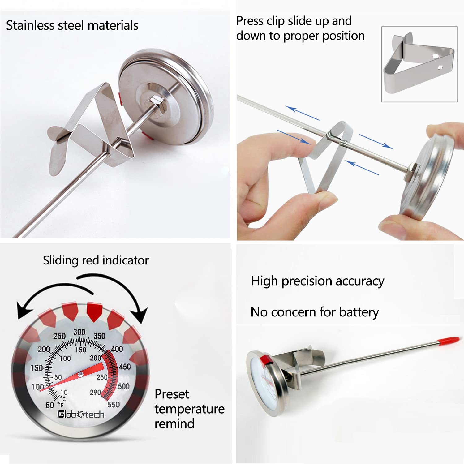 Meat Candy Deep Fry Thermometer - Water Proof 2