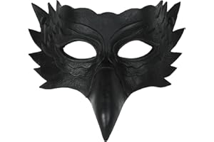 lckellong Halloween Crow Mask Bird Mask Eagle Masks Raven Cosplay Masquerade Masks for Adults Mardi Gras Day Party Supplies