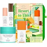 Drunk Elephant Resort to This Day Kit - Includes Protini Cream (50 ml/1.69 fl oz), C-Firma (15 ml/.5 fl oz), D-Bronzi (8 ml/.27 fl oz), and C-Tango (5 ml/.16 fl oz)