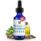 MEINTU DMSO Castor Oil- Pure Cold Pressed Organic Blend Supports Skin Renewal, Detox &amp; Immune Balance- Hexane Free for Face, Joint &amp; Muscles- Vegan Castor Oil for Eyelashes- 2 Oz