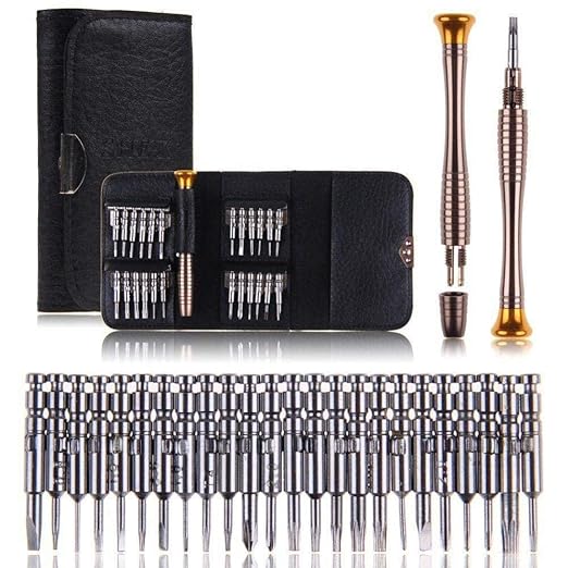 Buyyart New 25 in 1 Screwdrivers Set Precision Repair Tool Kit for iPhone 4 5 6 for Samsung