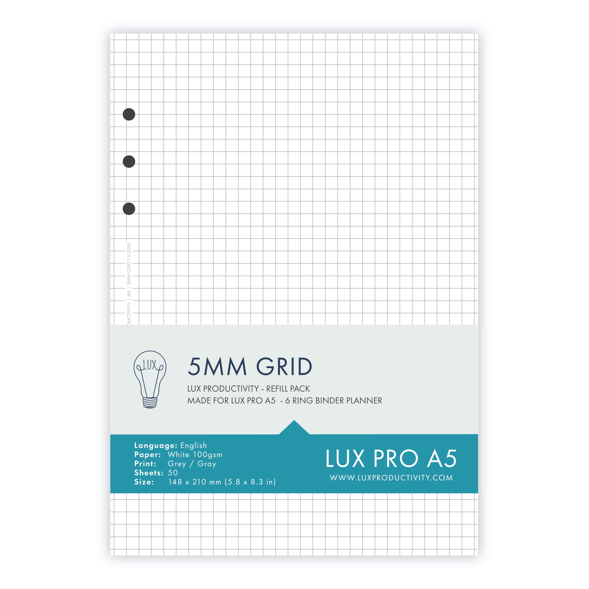 LUX PRO REFILL PACKS UK (LUX PRO - 5mm Grid)