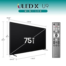 Hisense 75-Inch Class U9 Series Mini-LED ULED 4K