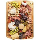 30 x 20 Bamboo Extra Large Cutting Board - Wooden Stove Top Cover Noodle Board - Meat Cutting Board for BBQ - Turkey Carving 