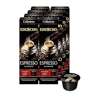 Tchibo Eduscho Cafissimo Espresso Classico Kapseln, 80 Stück