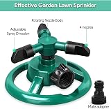 HTLY SPR Garden Sprinkler Automatic 360 Degree 3 Arm Watering System view 7