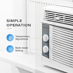 ROVSUN 5000 BTU Window Air Conditioner, Window AC