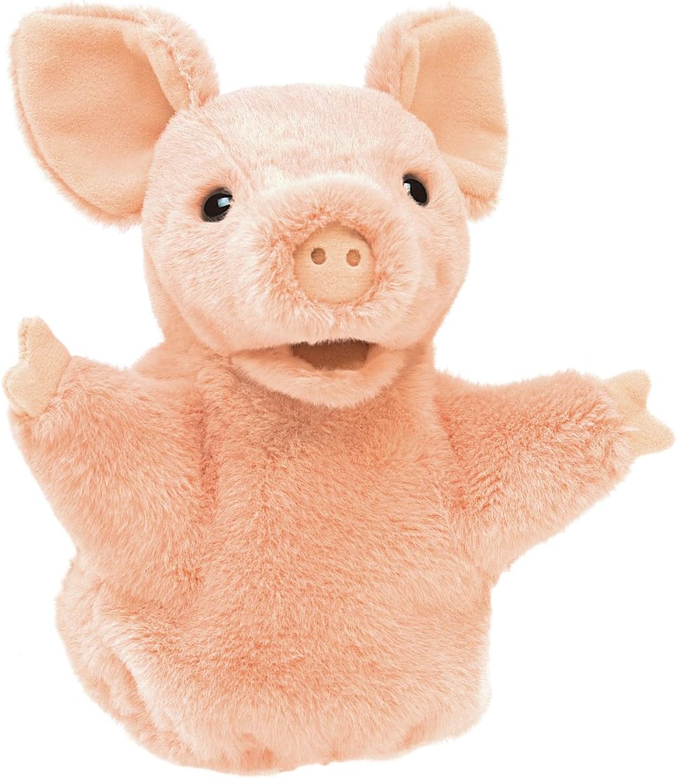 LITTLE PIG STAGE PUPPET 2967 FREE SHIPPING USA Folkmanis Puppets