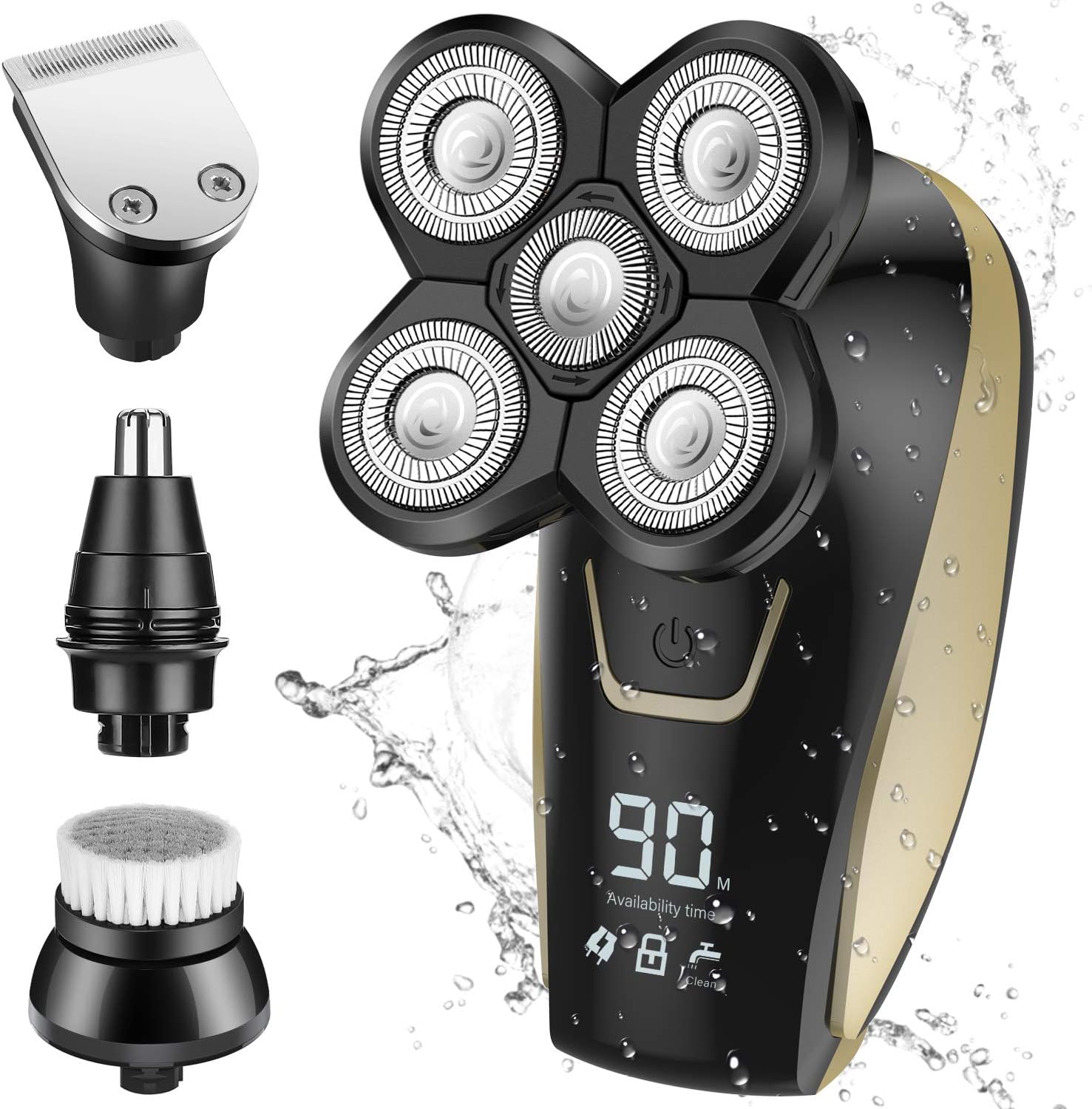 Electric Head Shavers for Bald Men, Electric Mens Shaver
