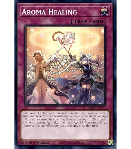 Amazon.com: YU-GI-OH! - Aromaseraphy Rosemary (INOV-EN047) - Invasion:  Vengeance - 1st Edition