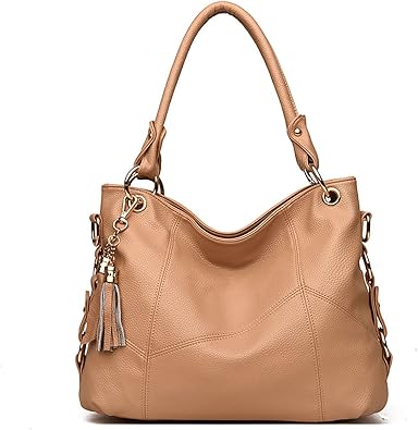 Amazon Coolives 女性のエレガントなハンドバッグ ファッションレザーショルダーバッグ Coolives ハンドバッグ