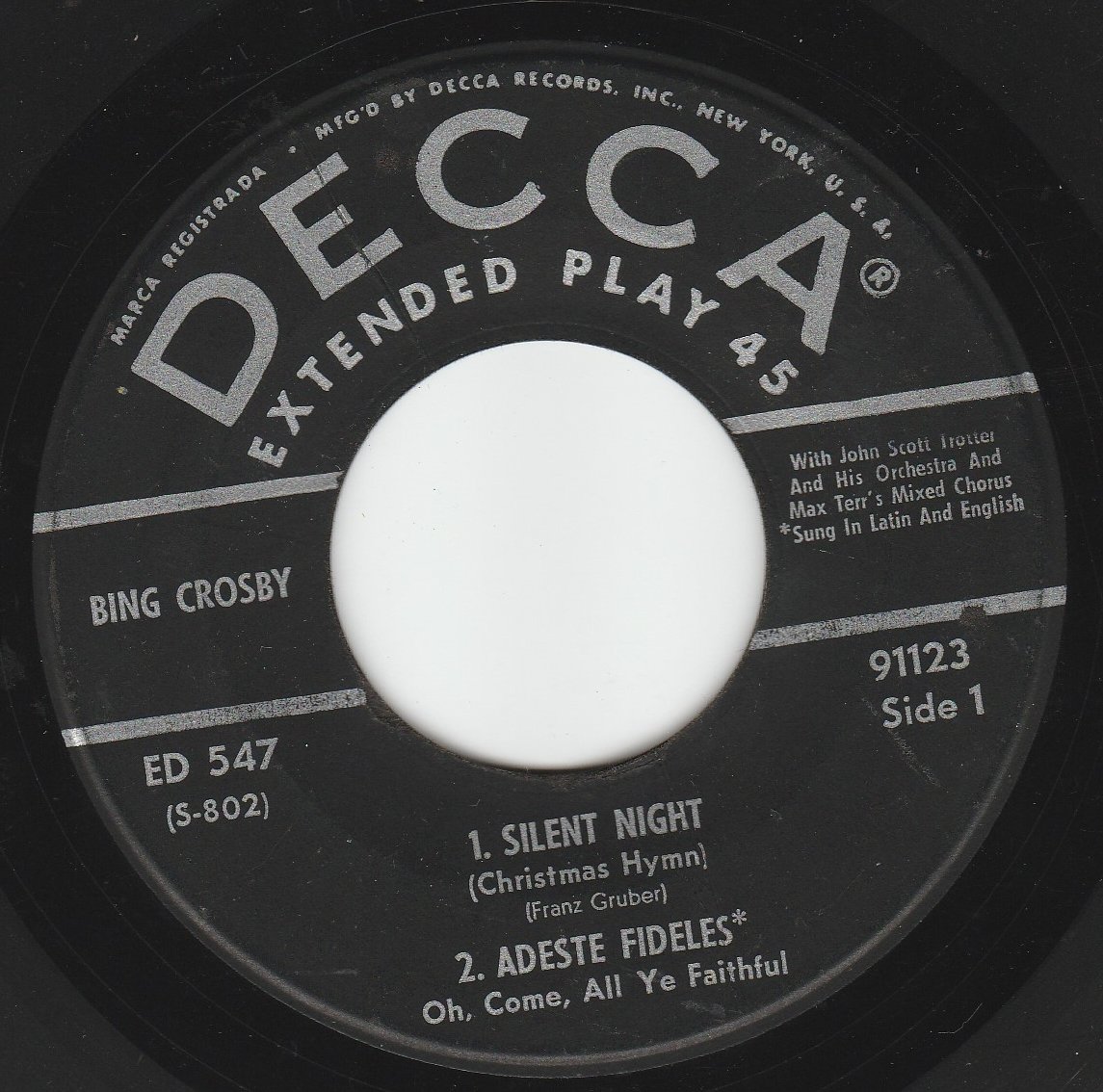 Bing Crosby God Rest Ye Merry Gentlemen