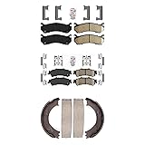 Transit Auto Front Rear Ceramic Disc Brake Pads Kit